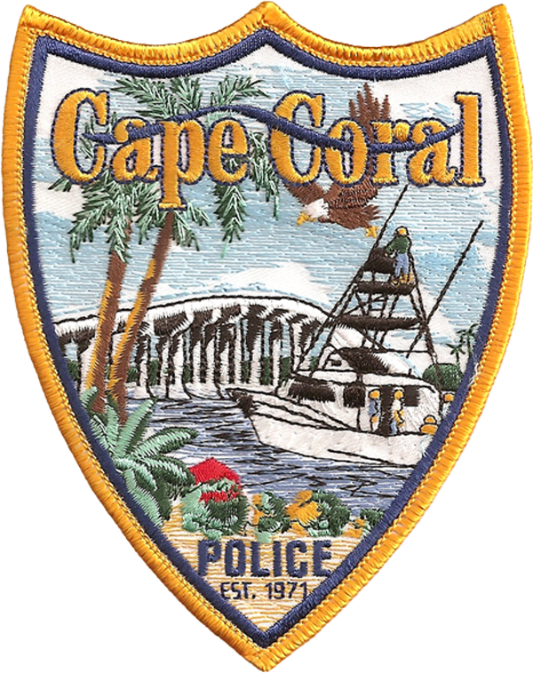 Cape Coral Police Department Logo (600x758)