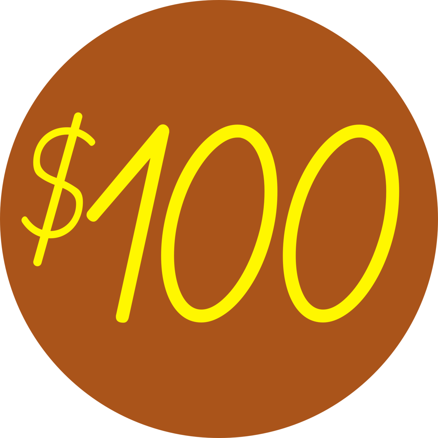 $100 Donation - Prohibido Fumar (1400x1400)