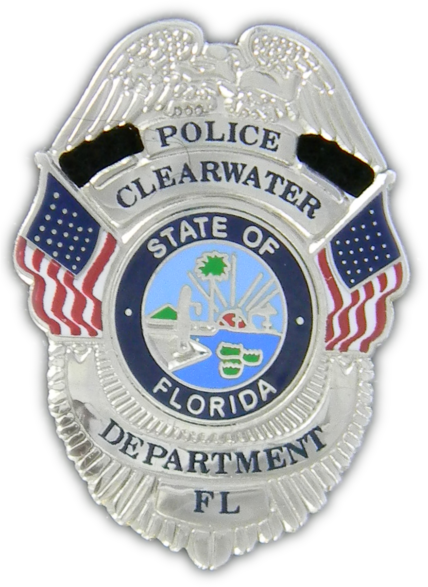 Clearwater Florida Police Department - New Hampshire State Seal (886x1248)