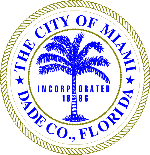 Seal Of The City Of Miami - City Of Miami Police Logo (500x515)