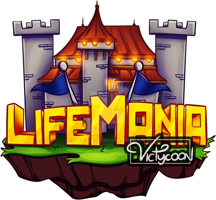 Logo Lifemania By Victycoon - Minecraft (894x894)