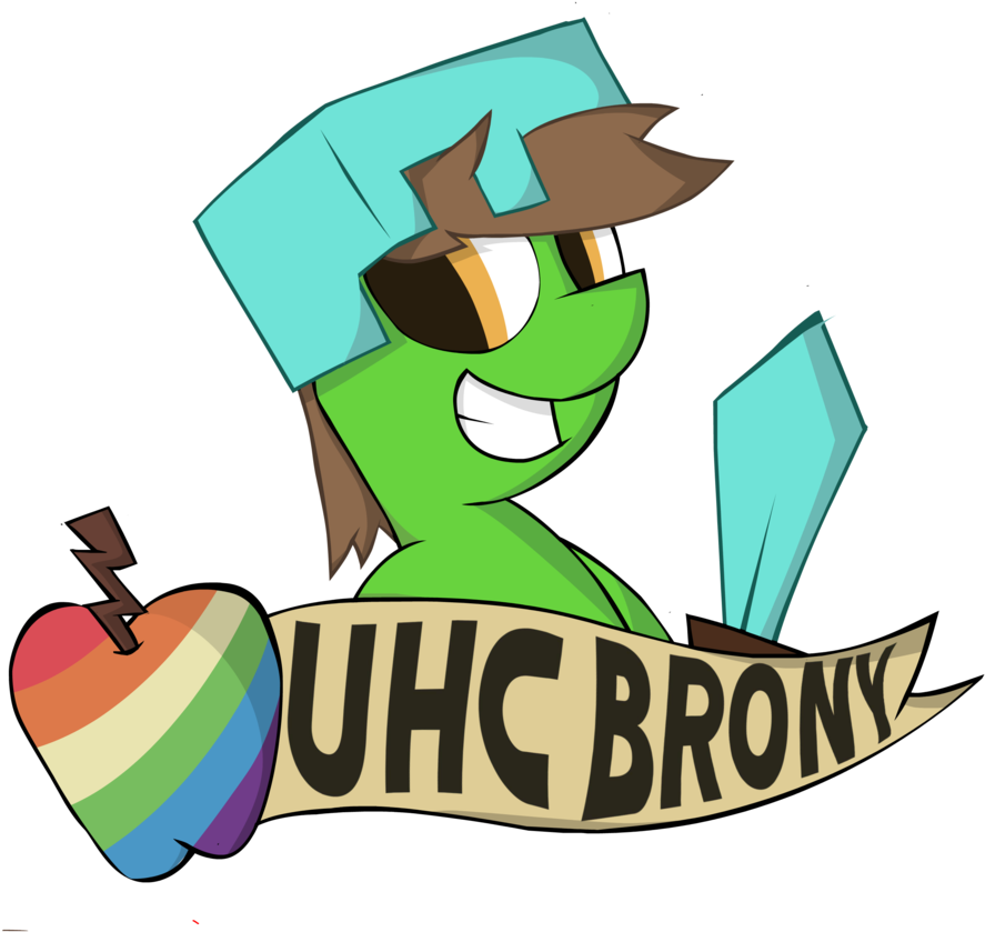 Uhc Brony Logo Minecraft By Narmet - Uhc Brony Logo Minecraft By Narmet (938x852)