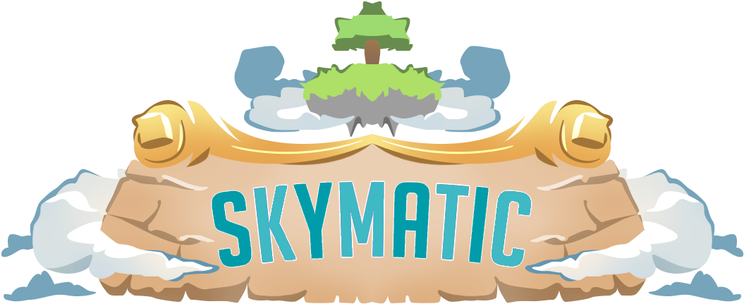 🌎 [skymatic] New Custom Skyblock - Minecraft (1062x450)