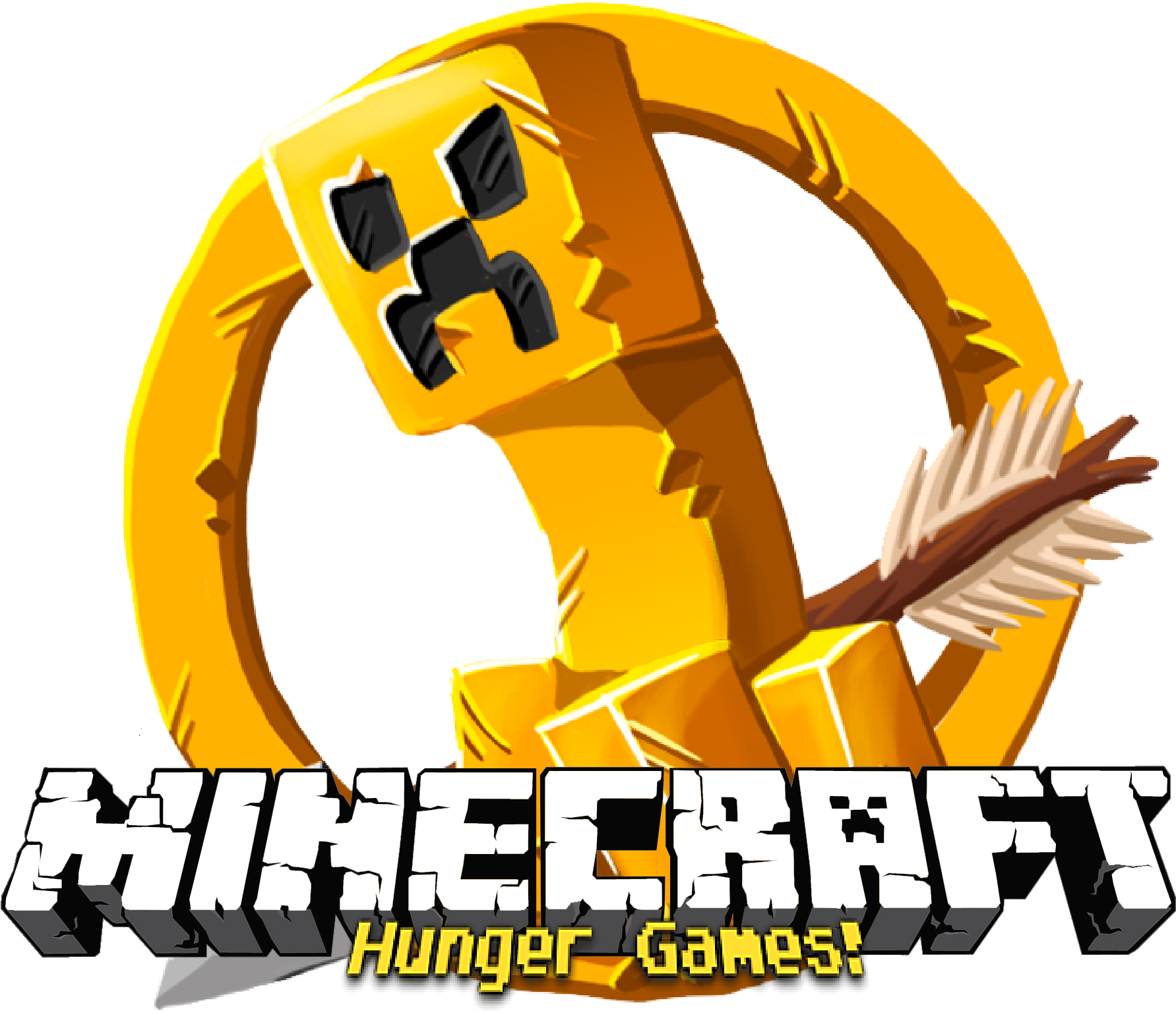 Arrow Right - Minecraft Hunger Games Pin (1920x1920)