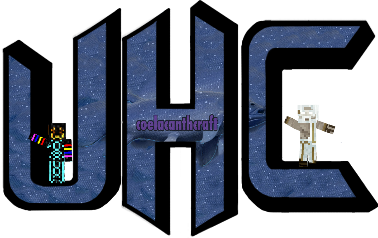 Therealninger6 Minecraft Uhc Team ''coelacanthcraft'' - Uhc Banner (1461x900)