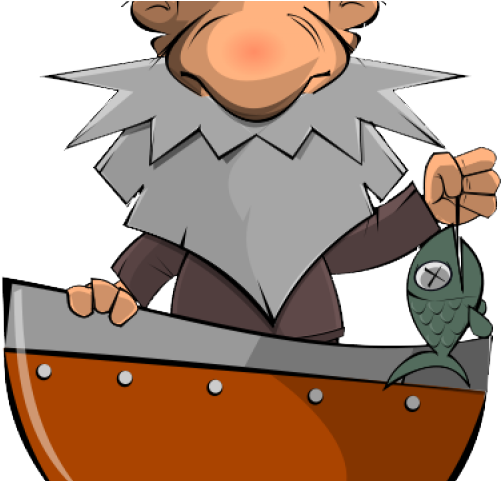 Fisherman Clipart Sad - Clip Art (640x480)