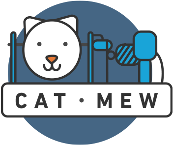 The Cat-mew Machine - Cartoon (400x400)