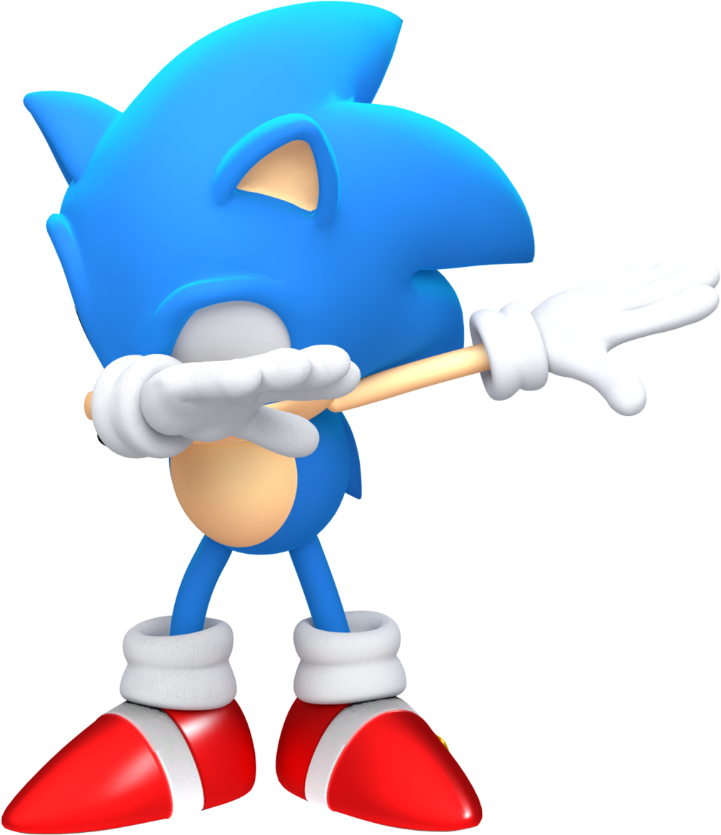 Jaysonjeanchannel What Sonic Was Doing The Entire Time - Sonic Dab (1024x1181)