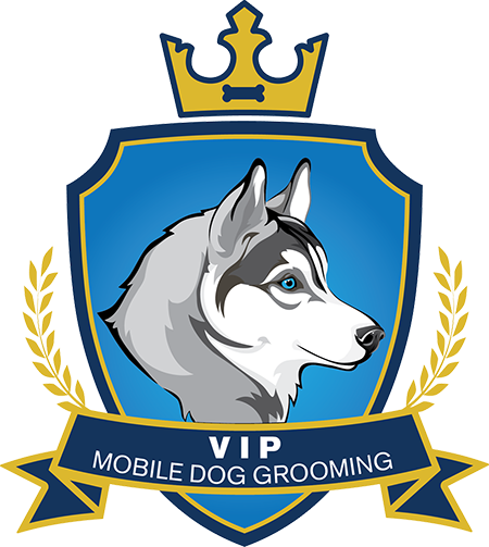 Logo Vip Mobile Dog Grooming - North Hollywood (450x503)