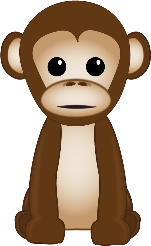 Chimp $0 - - Cartoon (800x800)