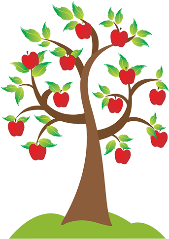 Eleanor Whitmore Early Childhood Center - Apple Tree Clipart (500x505)