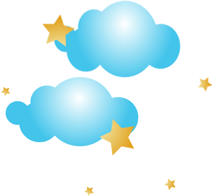 手绘卡通云朵png - Cartoon (500x500)