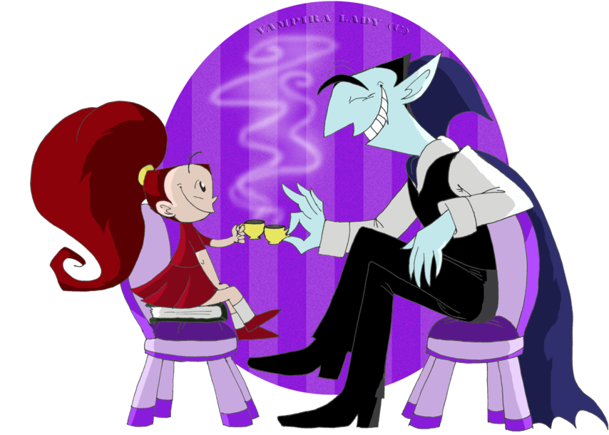 Tea Partyyyyyyyyy By Vampiralady - Cartoon (900x654)