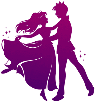 Leave The Party To Us - Prince And Princess Dancing (360x360)