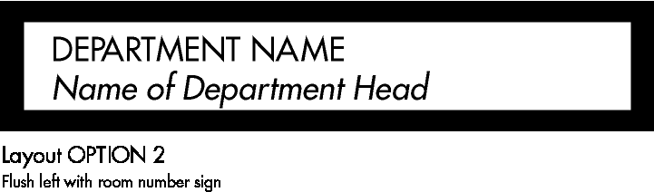 Door Sign Template Notice Use Other Door 101 Sc 1 St - Office Door Sign Template (721x212)