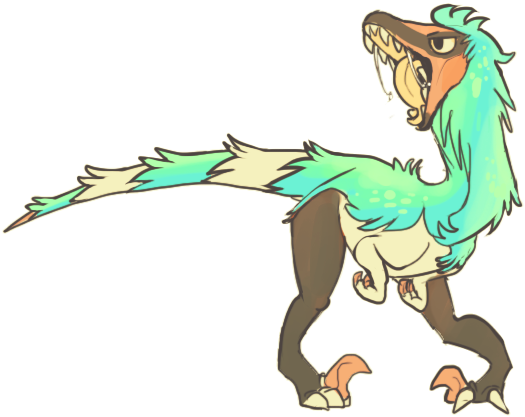 Raptorsona By Velociraptor-party - Wiki (610x495)
