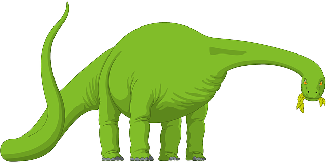 Leaves, Dinosaur, Long, Eating, Neck, Tail - Dinosaurs That Eat Leaves (640x320)