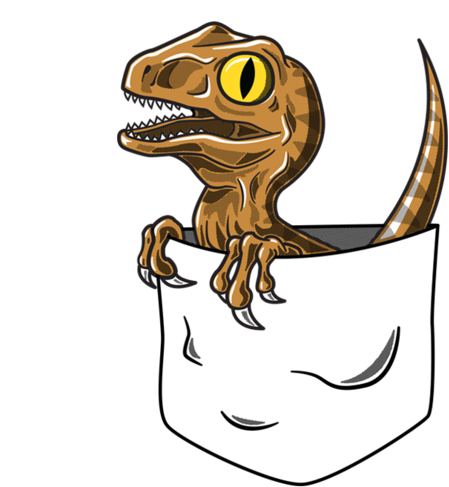 Pocket Velociraptor - Pocket Velociraptor (571x504)