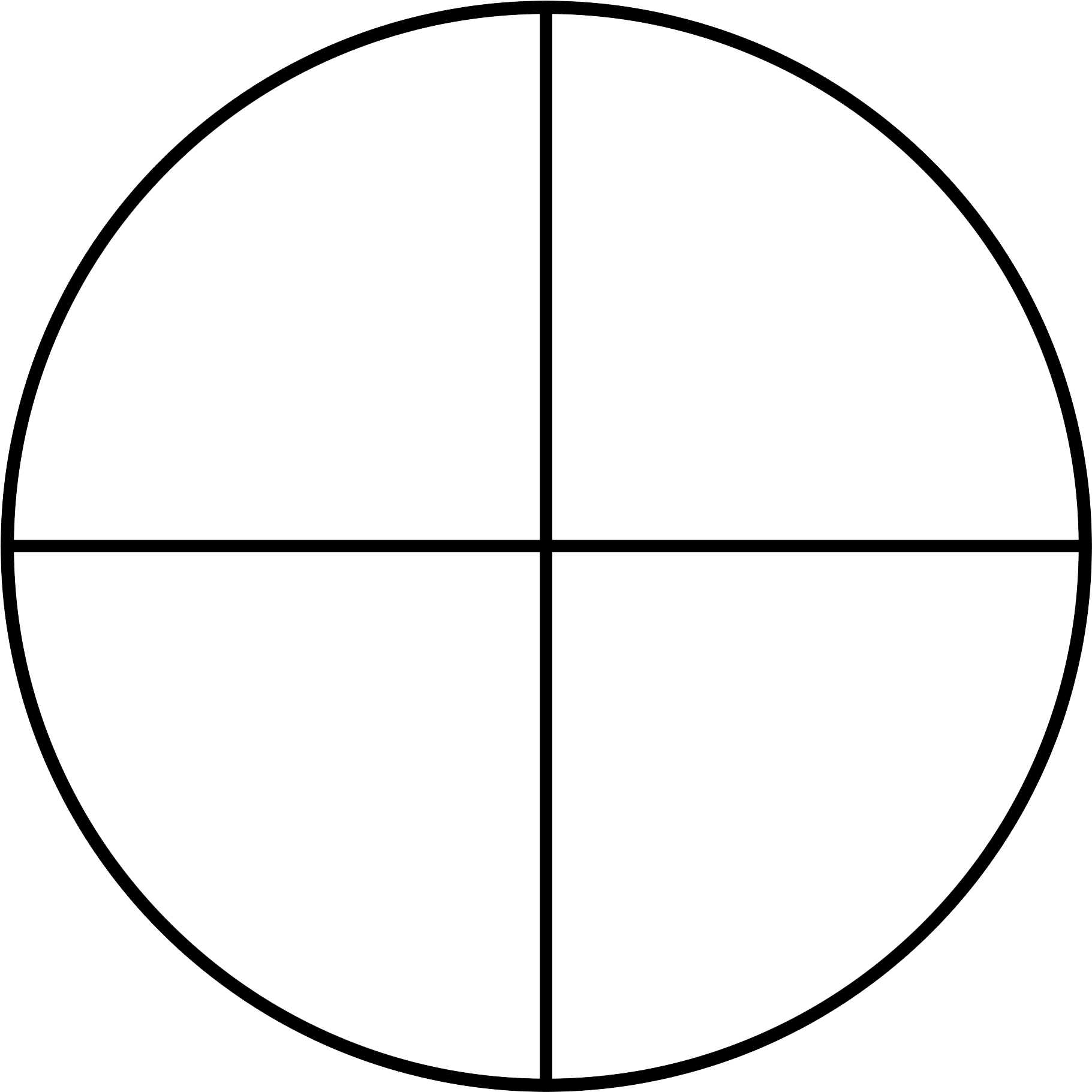 Free Fraction Clipart - Scope Reticle (1950x1950)