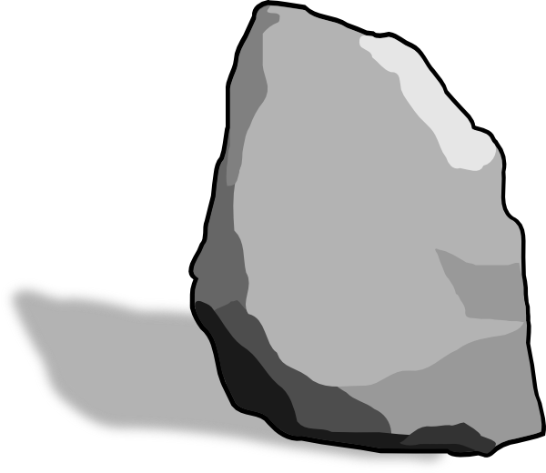 Rock - Clipart - Stone Clip Art Free (2389x2074)