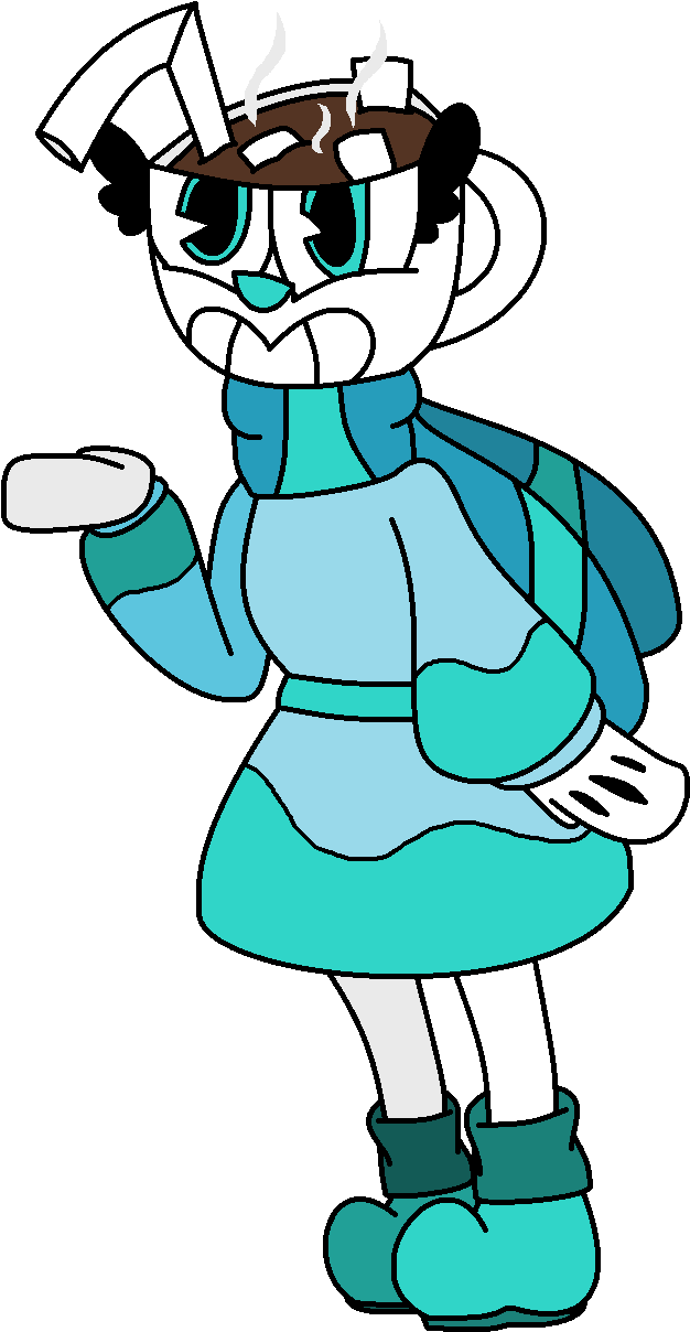 Cuphead Oc, Coco By Sammy-shinyvictini - Cuphead Oc, Coco By Sammy-shinyvictini (628x1224)