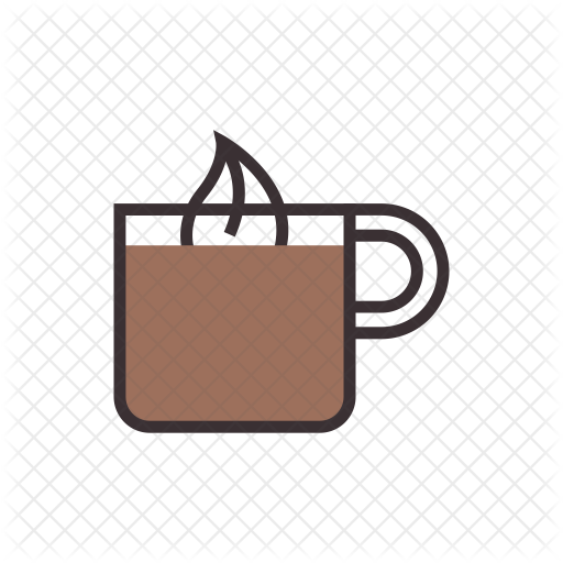 Hot Chocolate Icon - Illustration (512x512)