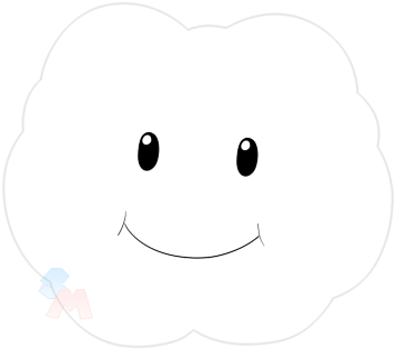 Lakitu Cloud By Minimerchant - Cartoon (378x318)