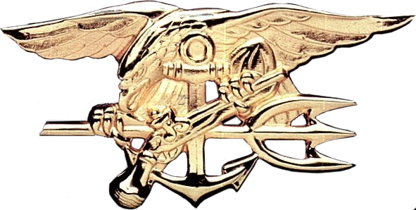 Begin With Us An Unbelievable Journey That Takes You - Navy Seal Trident (591x298)