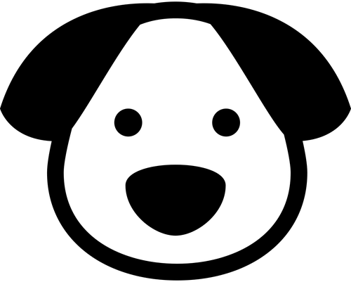Aaron Parker - Dog Face Icon Png (500x401)