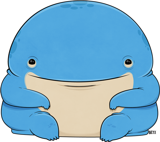 Baby Quaggan By Beyx - Guild Wars 2 Quaggan Gif (631x600)