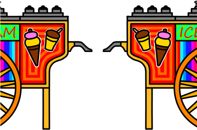 Cart Clipart Sorbetes - Alt Attribute (640x480)