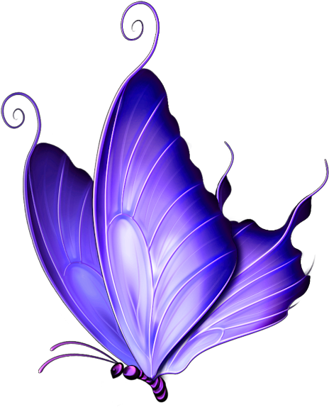 Butterfly Clipart Transparent Background - Butterfly Clipart Png (512x600)