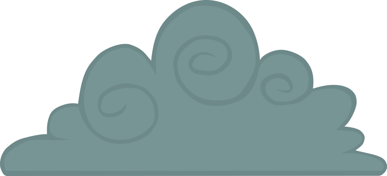 Pinkiepi314, Cloud, Friendship Is Witchcraft, Raincloud, - My Little Pony Rain Cloud (1280x583)