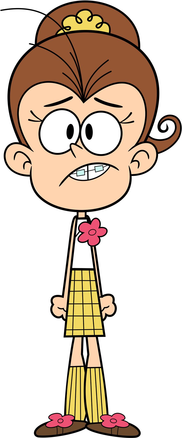 Luan In Line-up - Loud House Luan Png (960x1920)