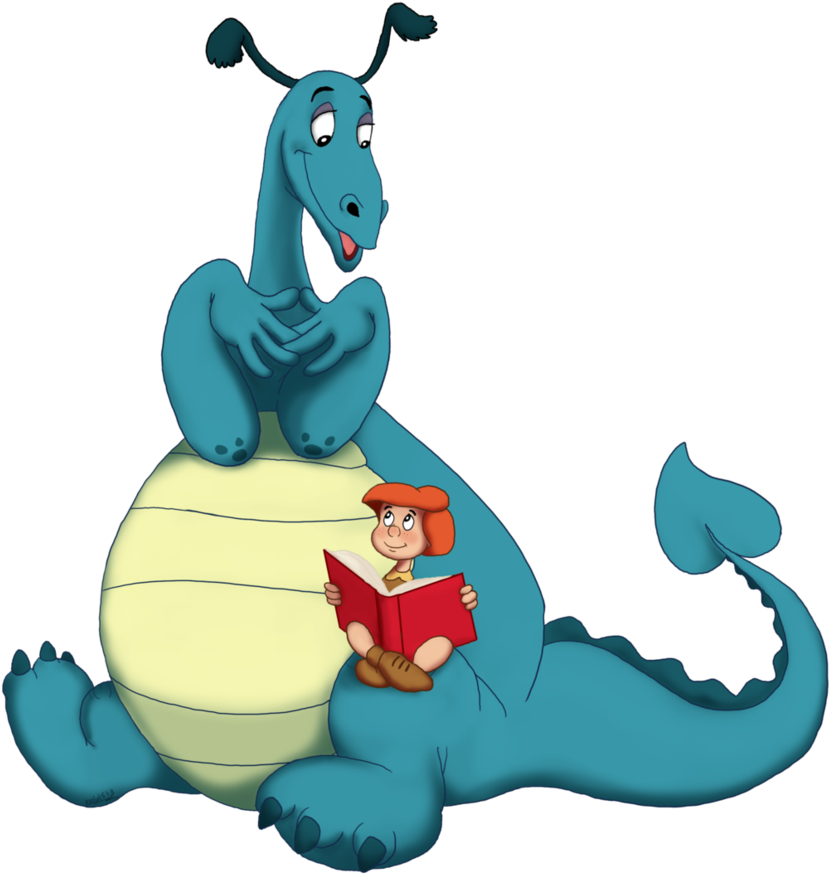 The Reluctant Dragon - Reluctant Dragon Png (849x940)
