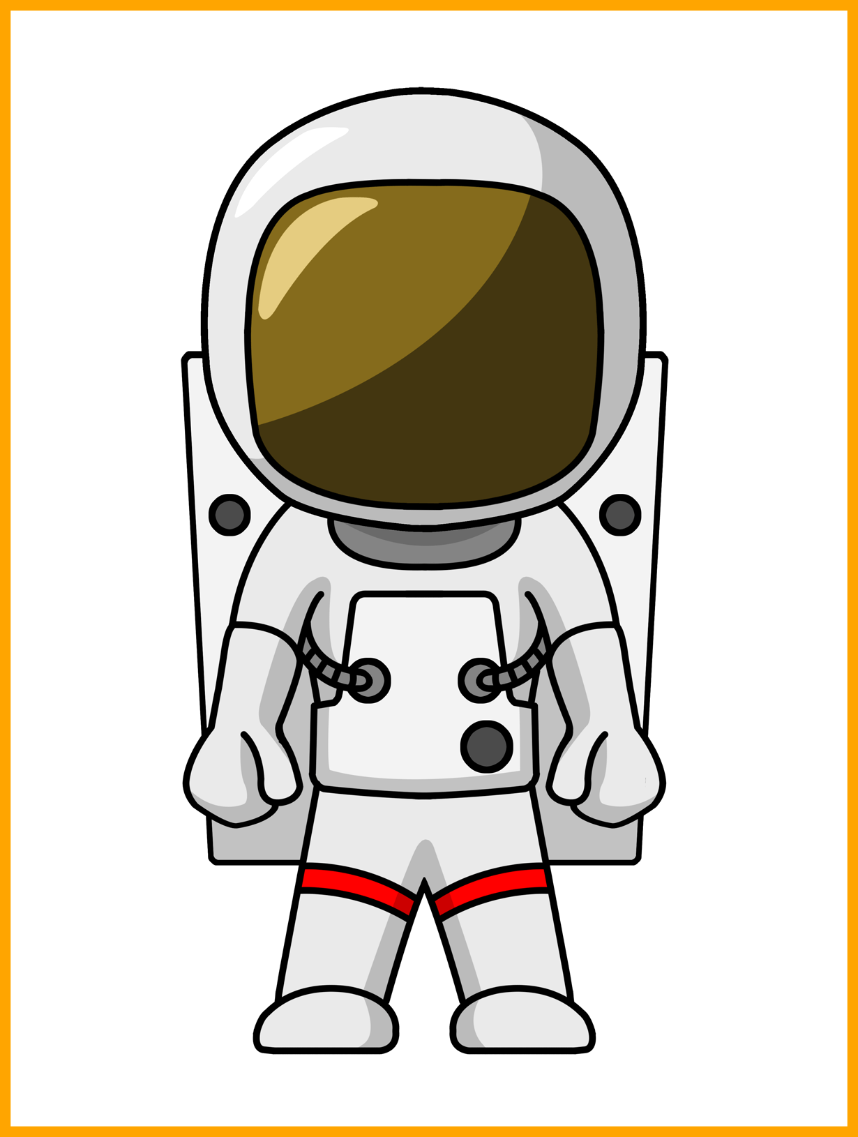 Suit Clipart Space Suit Clipart Fascinating Astronaut - Astronaut Clipart (1230x1630)