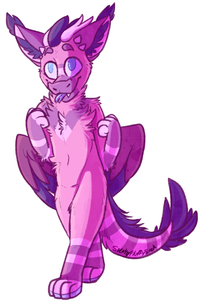 Speedpaint By Sneakyfluffysnek - Cartoon (1000x1000)