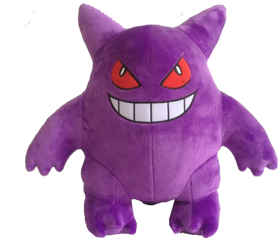 Pokemon 12" Gengar Plush - Stuffed Toy (667x500)