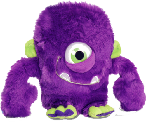 Peluche Monstre 15cm 8mod - Stuffed Toy (500x418)