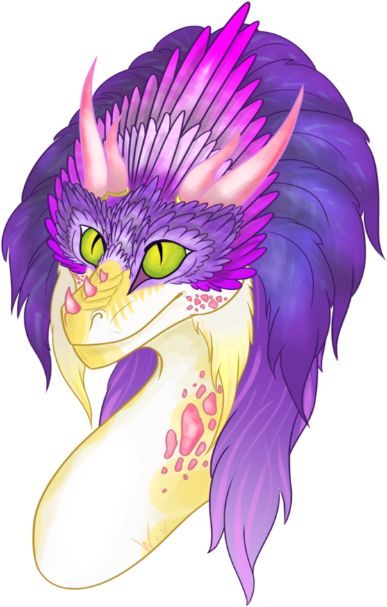 Dragon Headshot By Wiveda1 - Dragon (819x976)