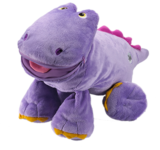 Children's Stuffies From Stuffies - Stuffies - Stomper The Dinosaur (350x350)