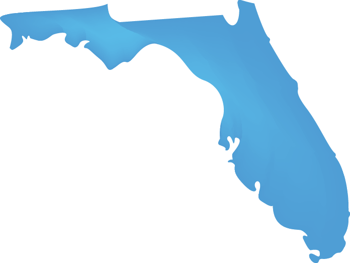 Florida - Florida Black Clipart (696x523)
