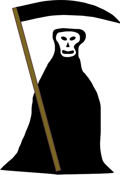 The Death Png Images 412 X - Death Clip Art (412x600)