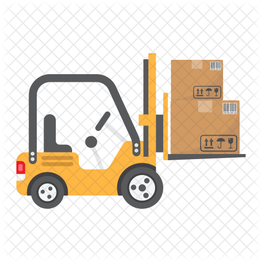 Forklift Icon - Forklift Icon (512x512)