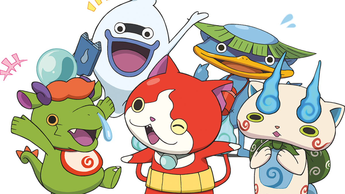 Yo Kai Watch Characters Television Poster 18x12 (1200x675)