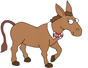 Donkey From The Simpsons By Mariobros123 - Donkey From The Simpsons (467x313)