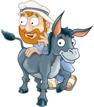 An Outdoor Walk-through Theatrical Presentation Bringing - Cartoon (400x423)