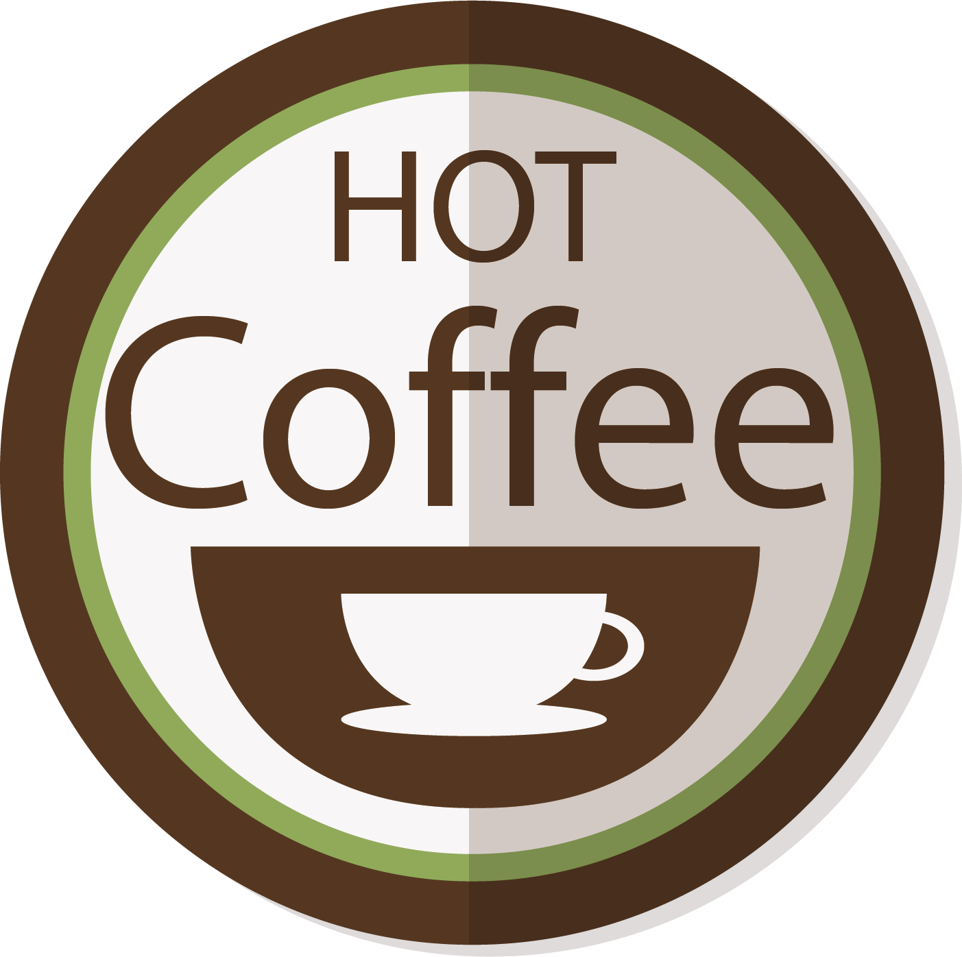 Coffee Tea Latte Cafe Bistro - Color Wheel Interior Design (1403x1396)
