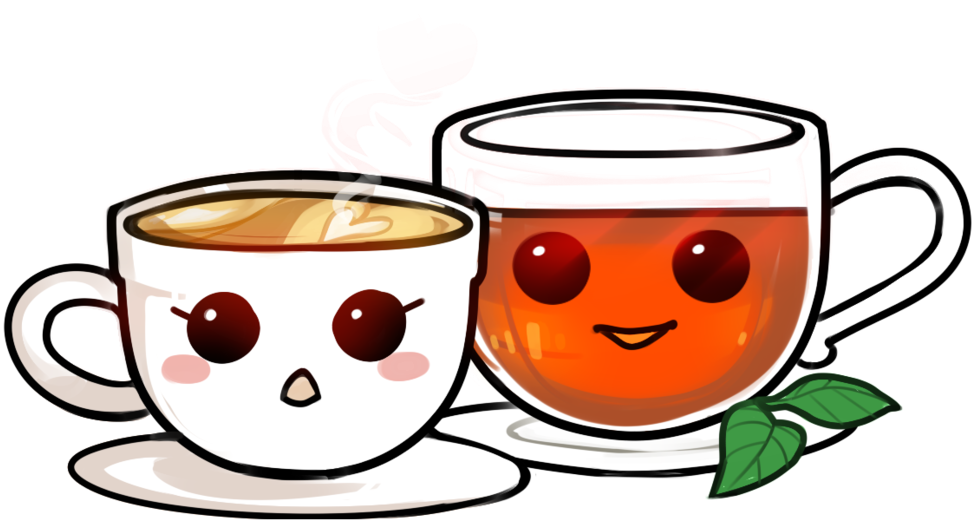 Tea Coffee By Reis-artroom - Digital Art (1024x545)