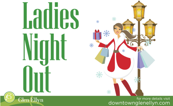 Shop The Newest Iw Pieces And Enjoy Ladie's Night Out - Cartoon (600x375)
